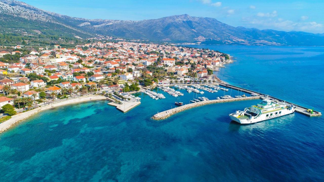 Lidija Apartmani Orebić Esterno foto